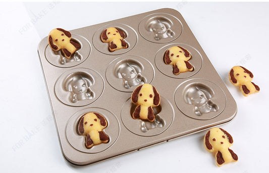 Cartoon Puppy Non-stick Cake mold