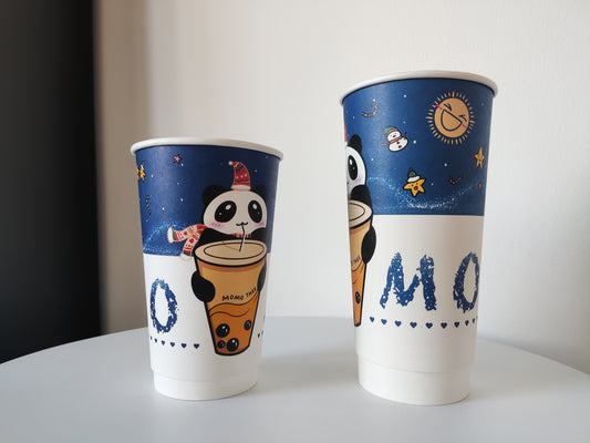 360/500/700ml Paper Milk tea cup