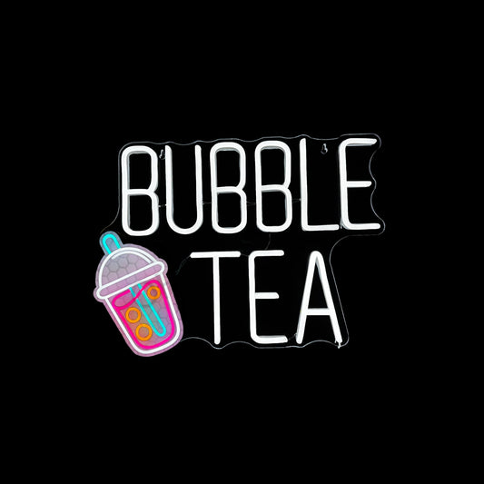 Neon Bubble Tea light