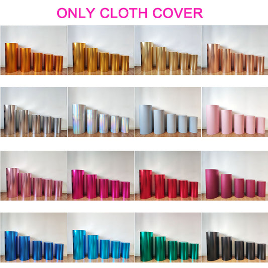 5pcs Cylinder stand cloth cover