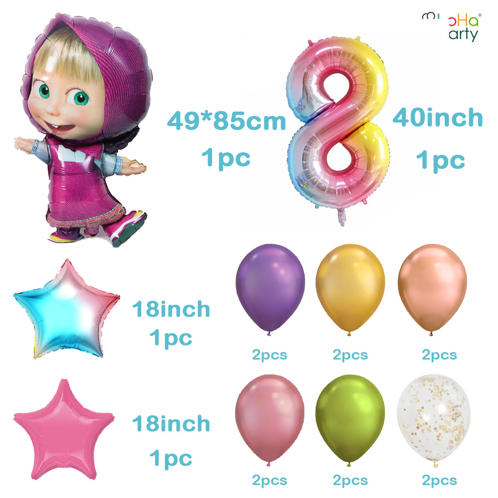 Masha balloon set