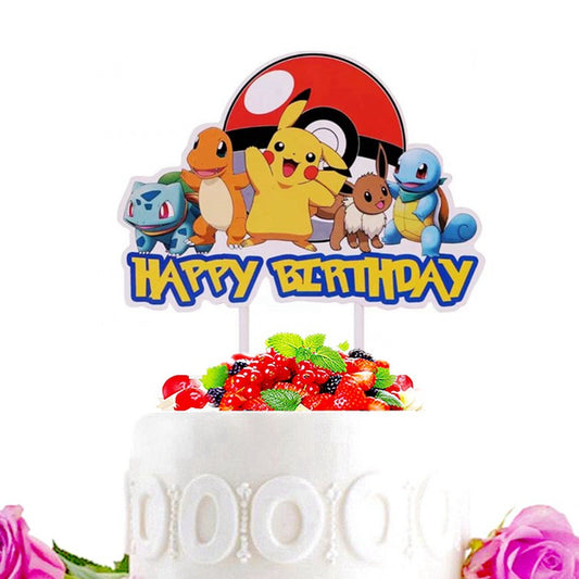 1Pc Pikachu cake topper