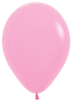 Pink Elephant Birthday Number Balloon Set