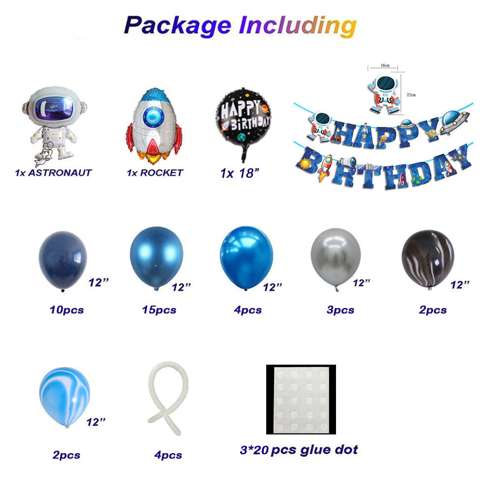 Space balloon set