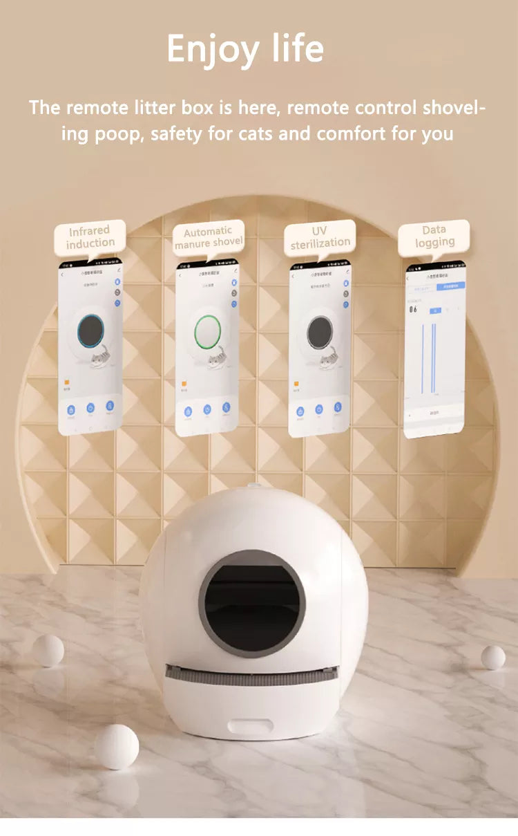 Automatic pet toilet