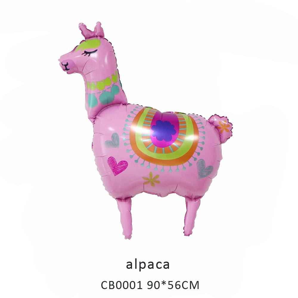 alpaca foil balloon MOQ 50pcs