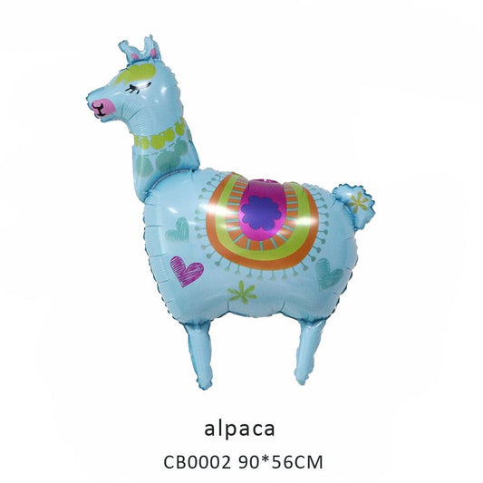 alpaca foil balloon MOQ 50pcs