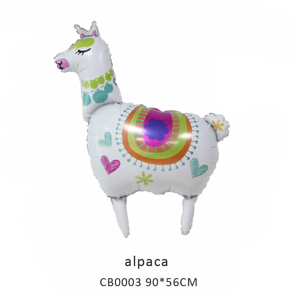 alpaca foil balloon MOQ 50pcs