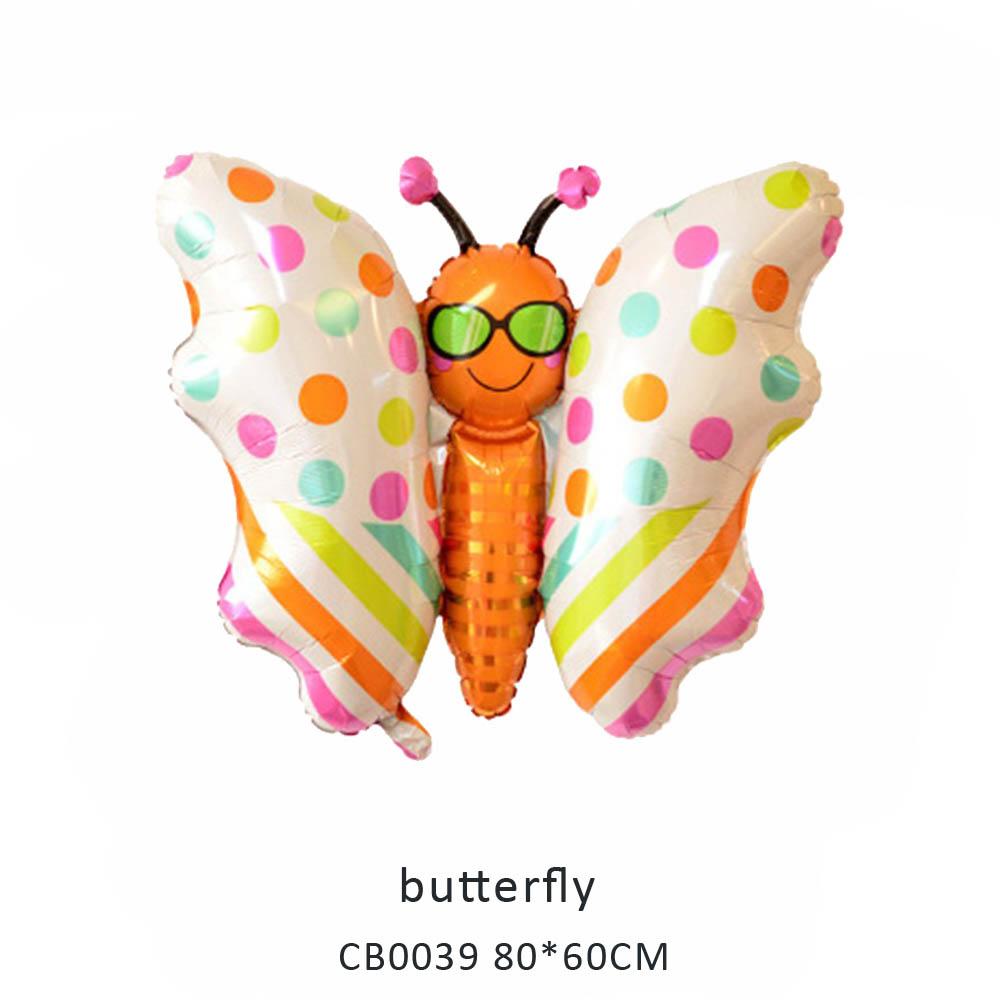 laser butterfly foil balloon MOQ 50pcs