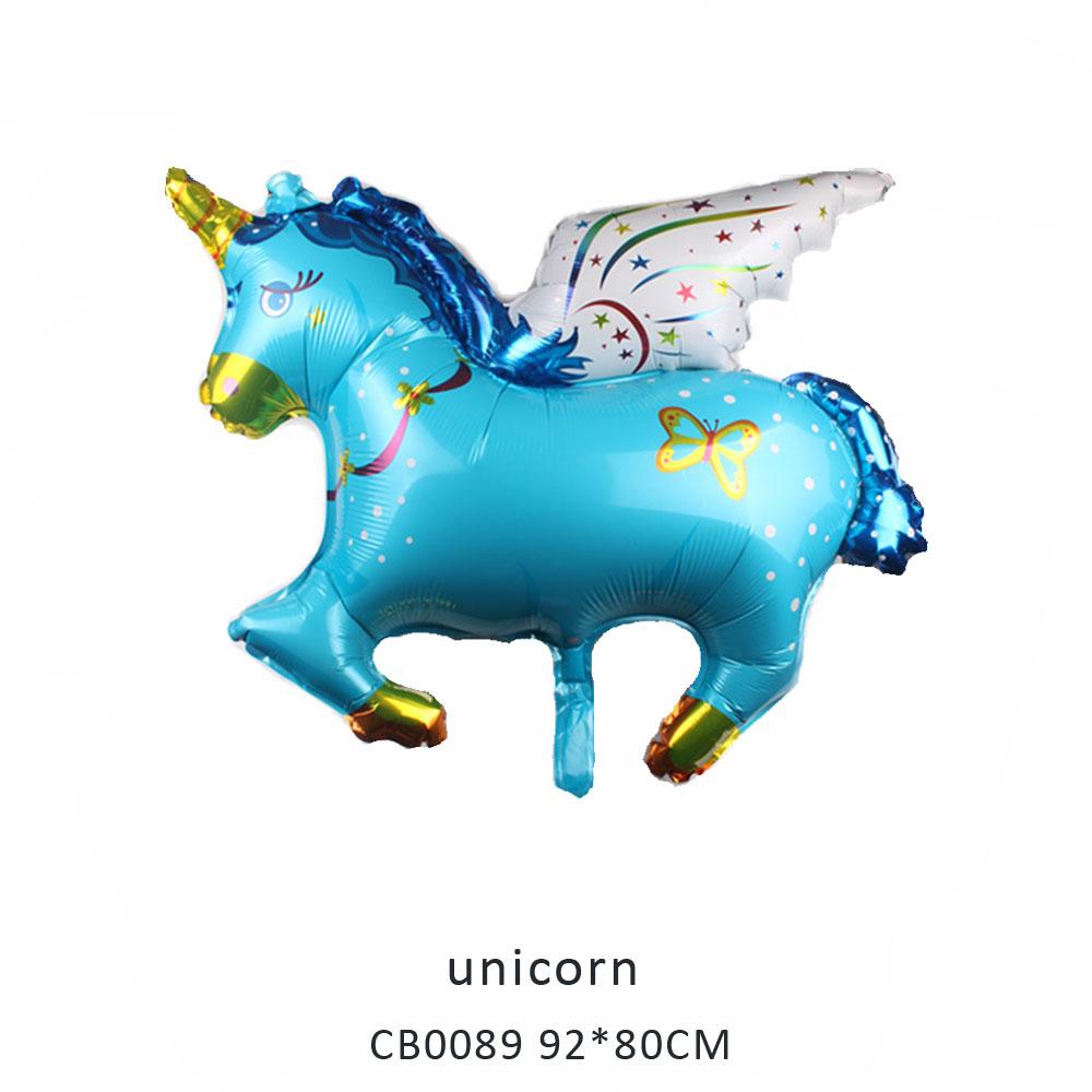 laser unicorn foil balloon MOQ 50pcs