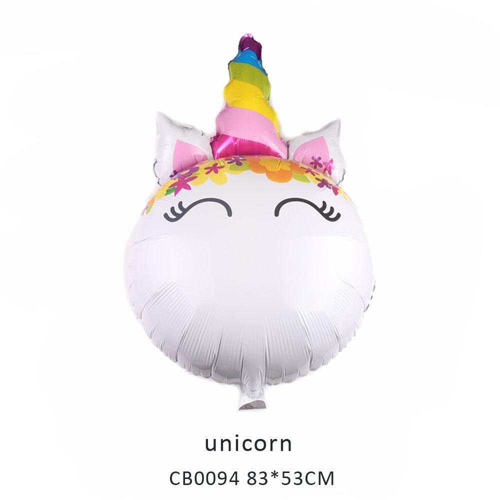 laser unicorn foil balloon MOQ 50pcs