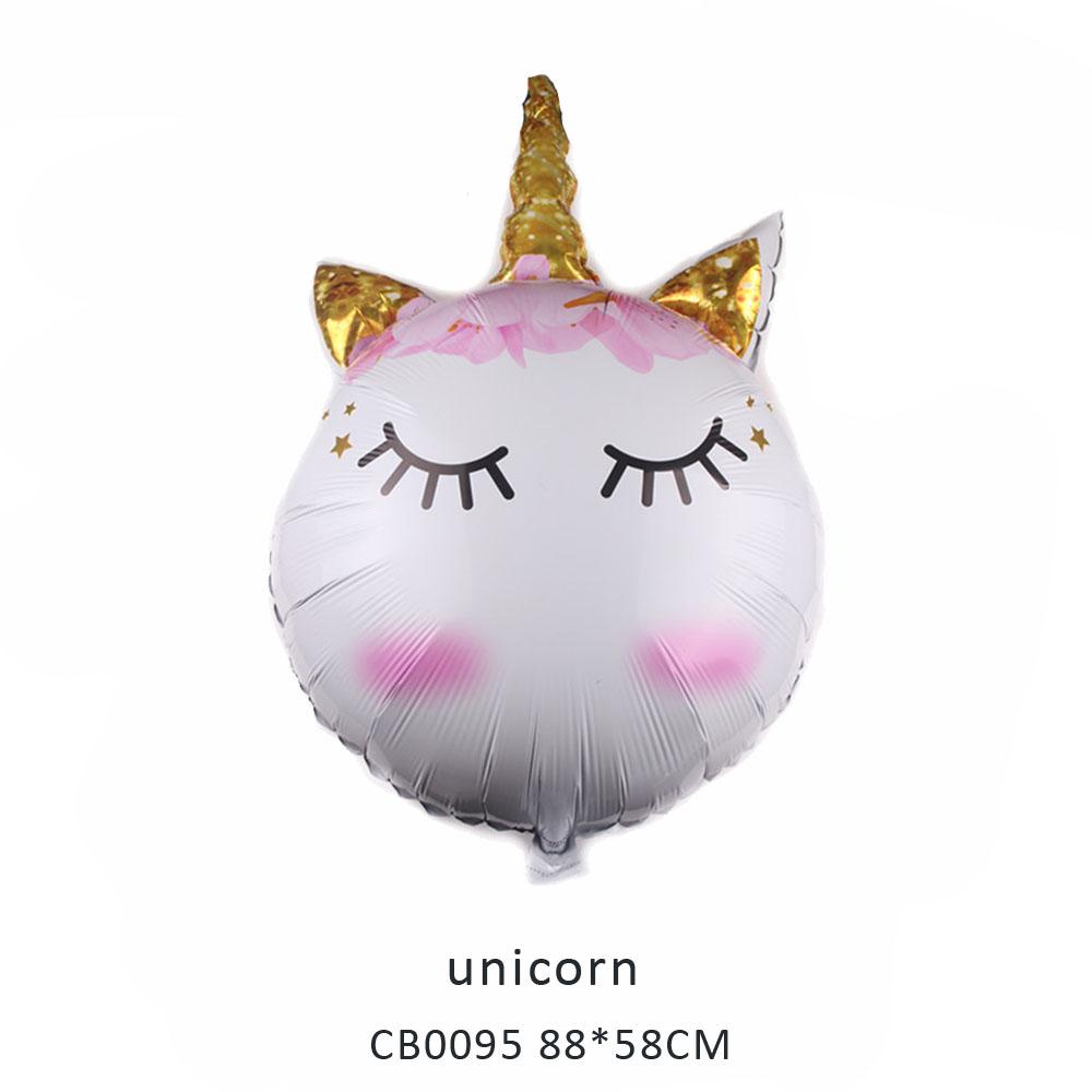 laser unicorn foil balloon MOQ 50pcs