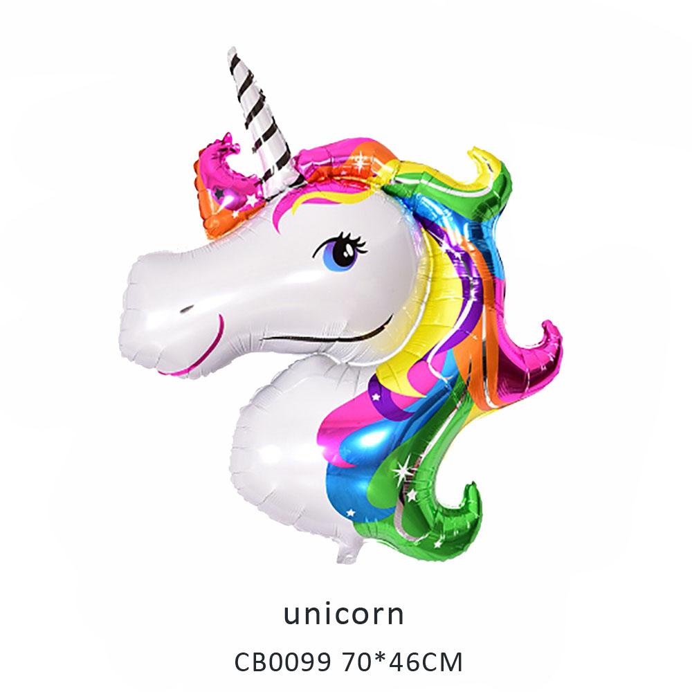 laser unicorn foil balloon MOQ 50pcs