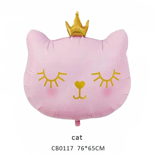 cat foil balloon MOQ 50pcs