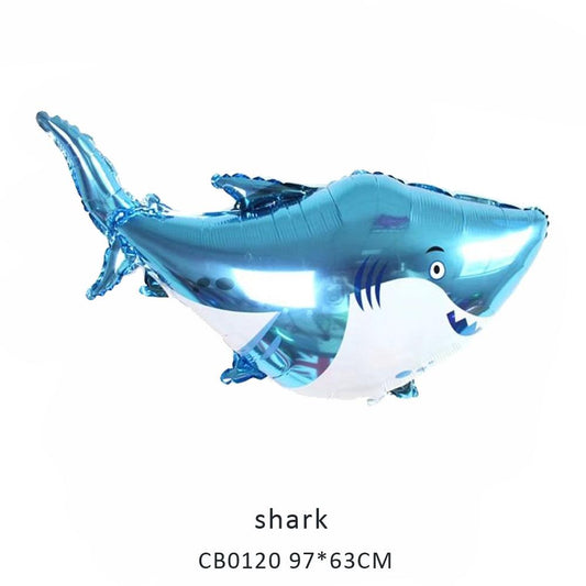 shark foil balloon MOQ 50pcs