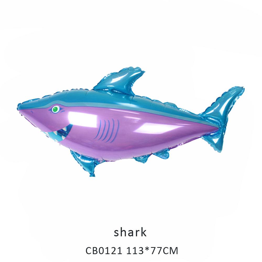 shark foil balloon MOQ 50pcs