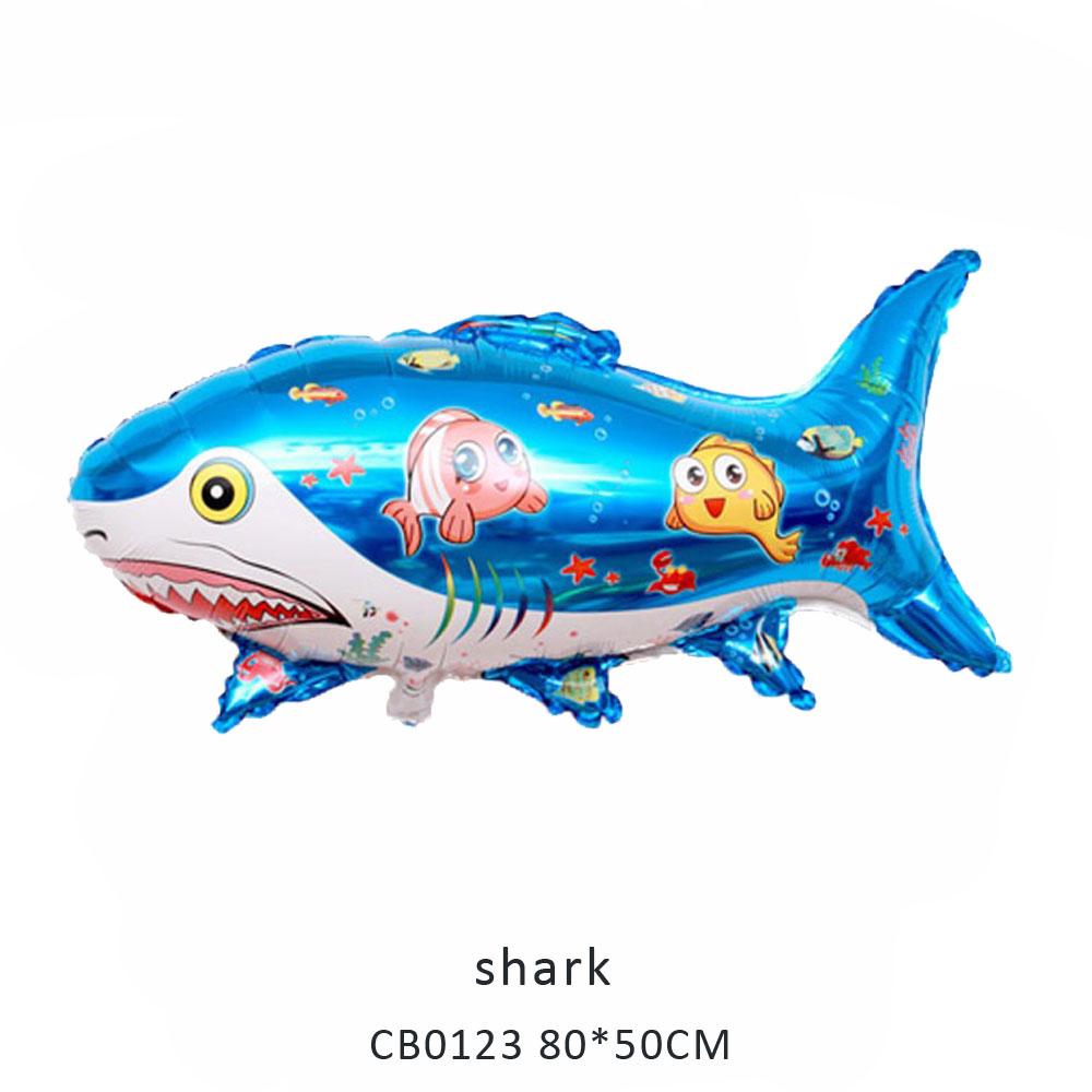 shark foil balloon MOQ 50pcs