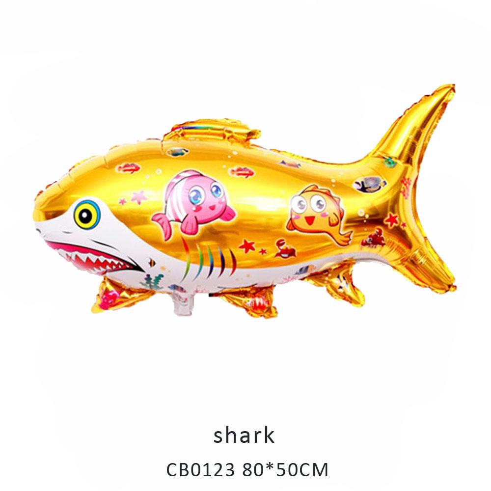 shark foil balloon MOQ 50pcs