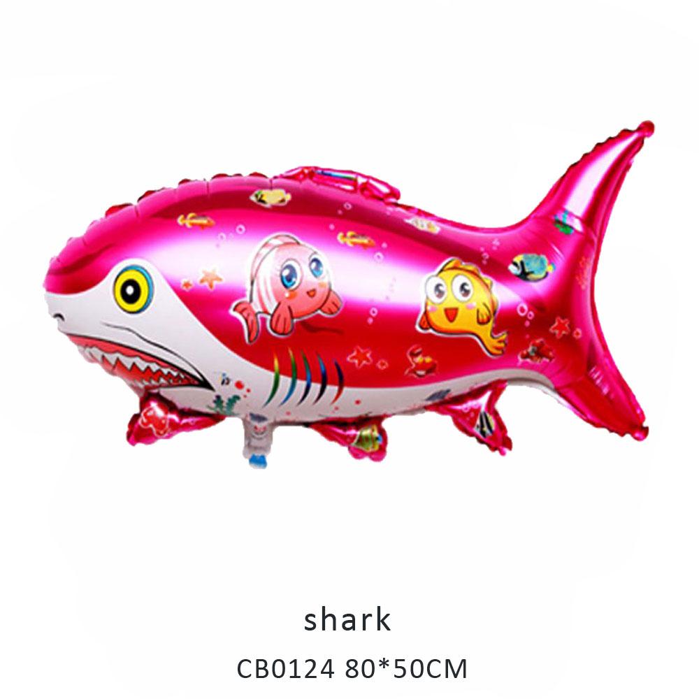 shark foil balloon MOQ 50pcs