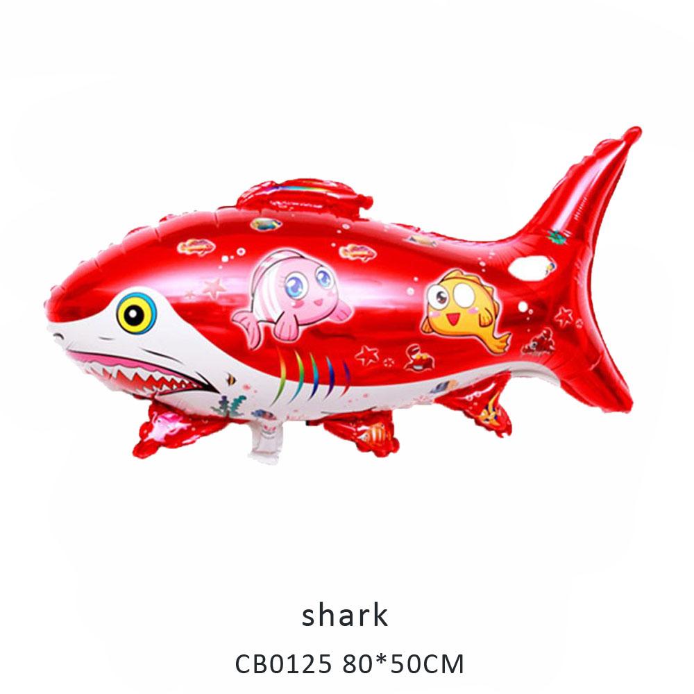 shark foil balloon MOQ 50pcs