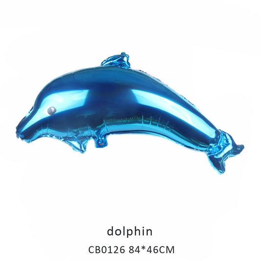 dolphin foil balloon MOQ 50pcs