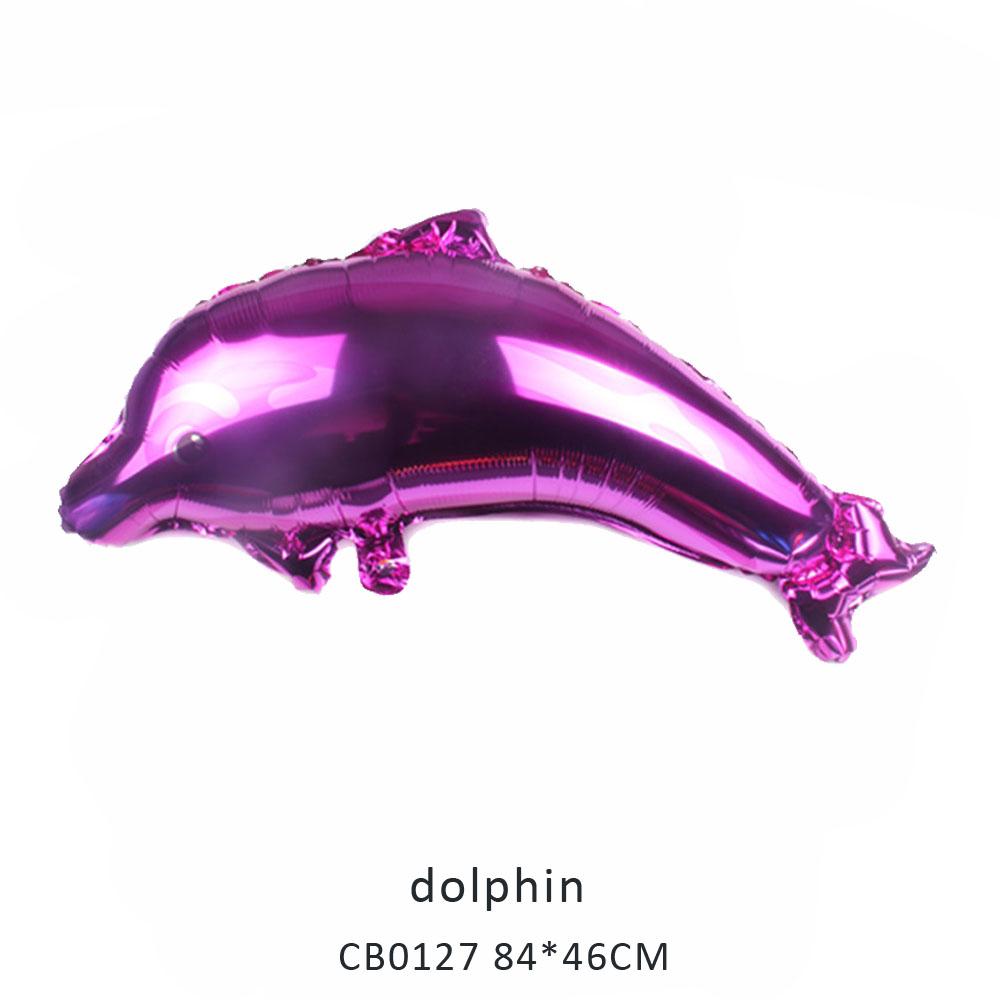 dolphin foil balloon MOQ 50pcs