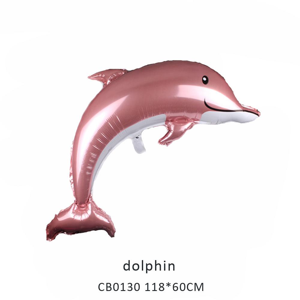 dolphin foil balloon MOQ 50pcs