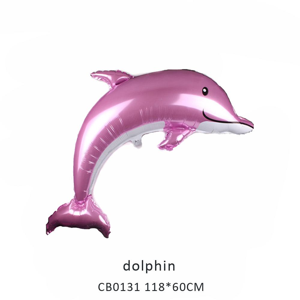 dolphin foil balloon MOQ 50pcs