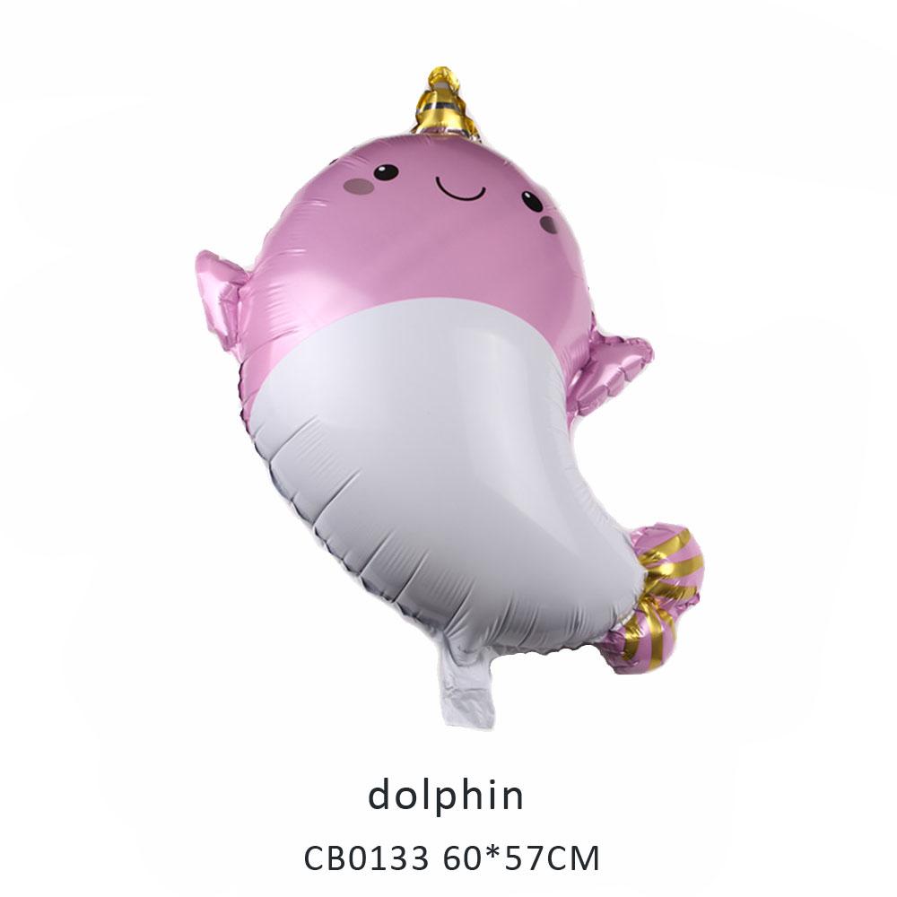 dolphin foil balloon MOQ 50pcs