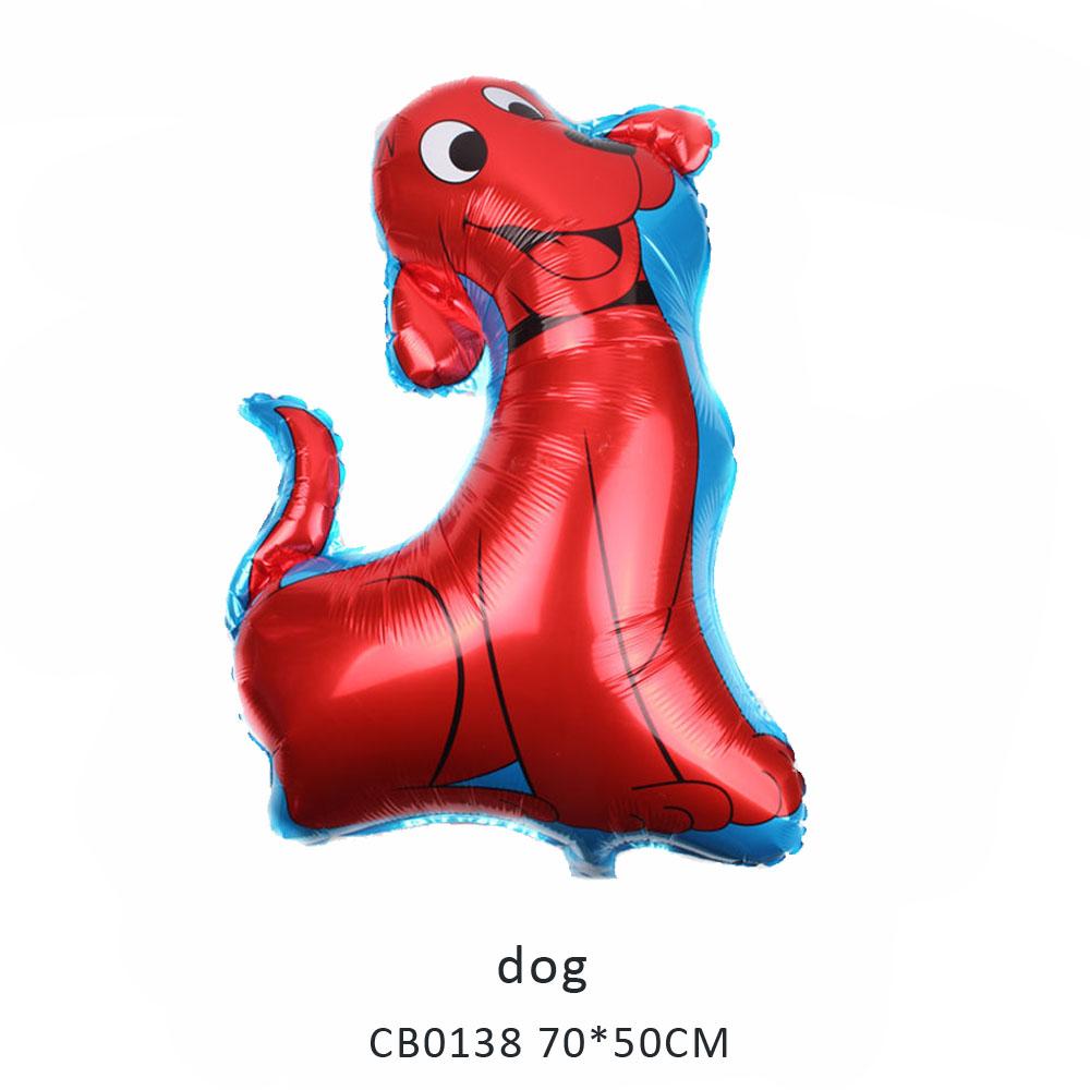 red dog foil balloon MOQ 50pcs