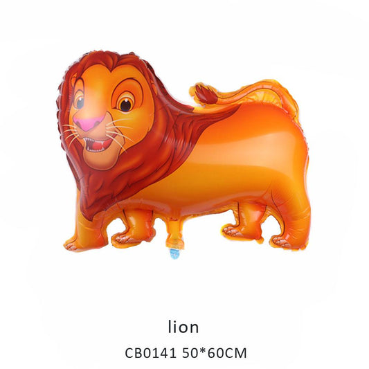 lion foil balloon MOQ 50pcs