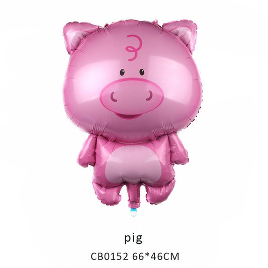 pig foil balloon MOQ 50pcs