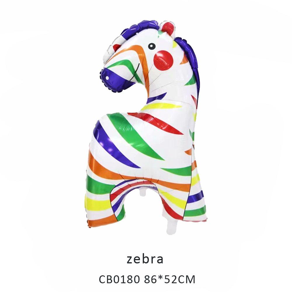 zebra foil balloon MOQ 50pcs