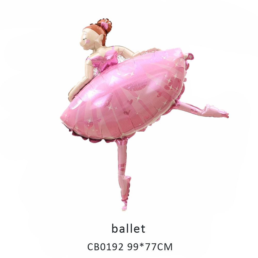 ballet foil balloon MOQ 50pcs