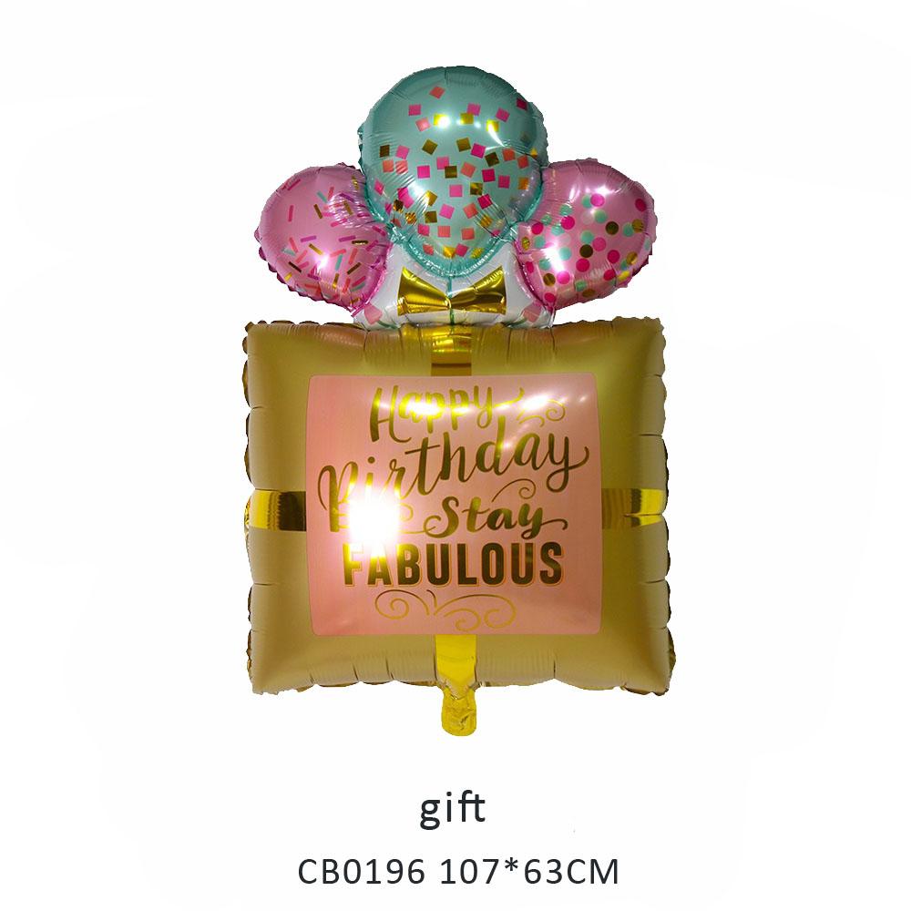 gift foil balloon MOQ 50pcs