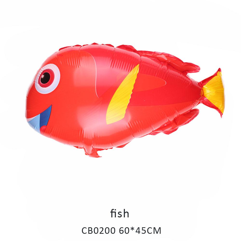 fish foil balloon MOQ 50pcs