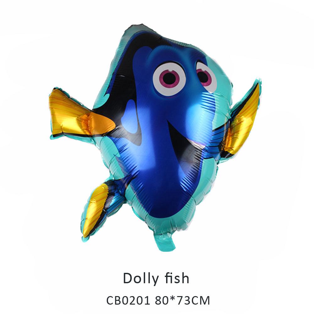 fish foil balloon MOQ 50pcs