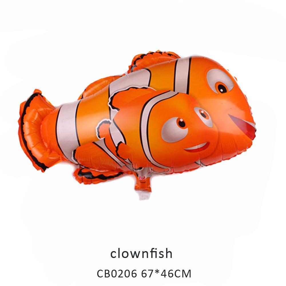 fish foil balloon MOQ 50pcs