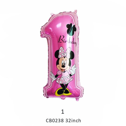 mickey 1st foil balloon MOQ 50pcs