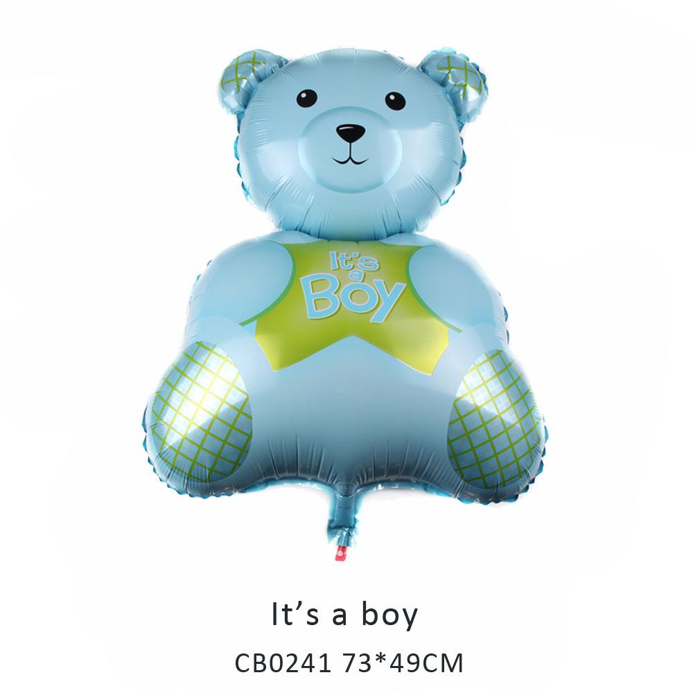 baby bear foil balloon MOQ 50pcs