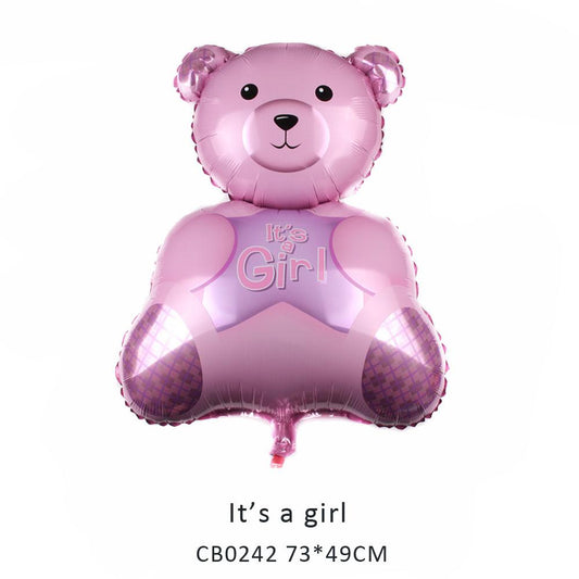 baby bear foil balloon MOQ 50pcs