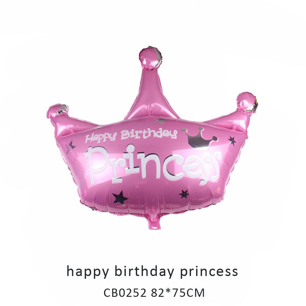 prince foil balloon MOQ 50pcs