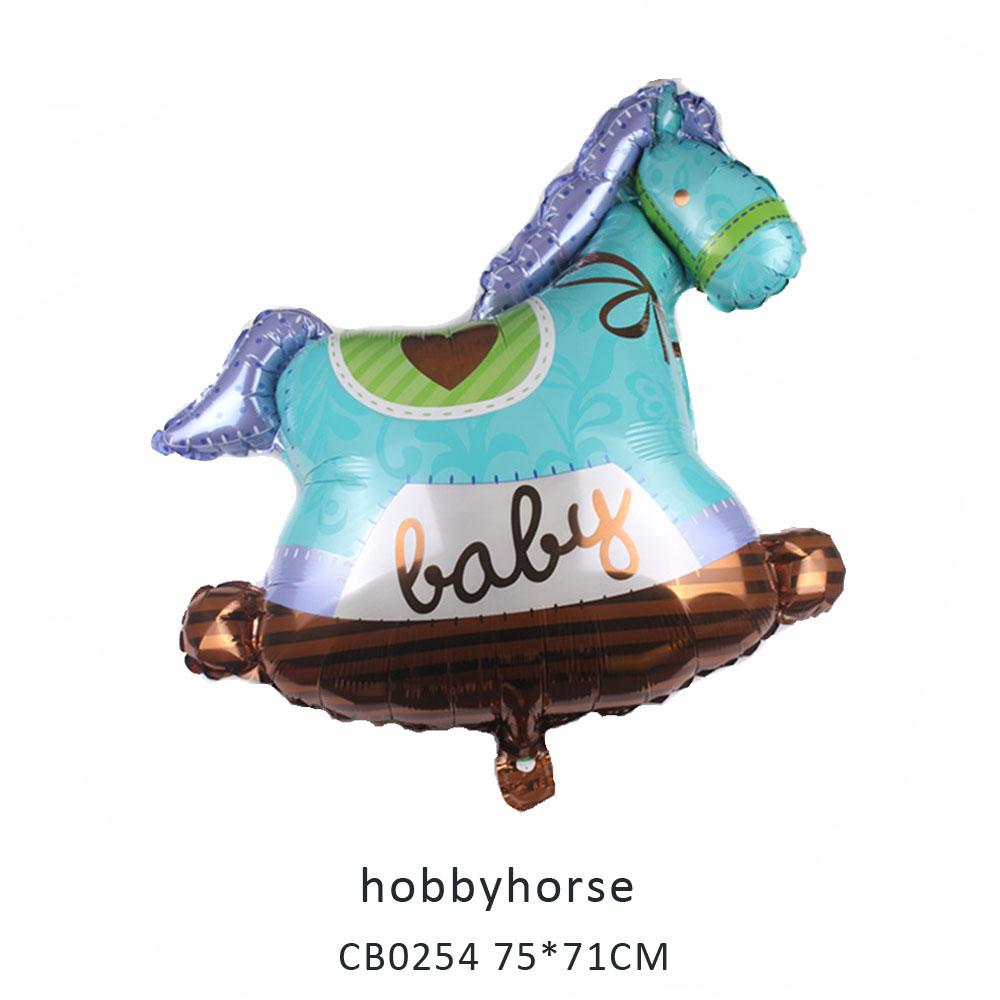 babyhorse foil balloon MOQ 50pcs