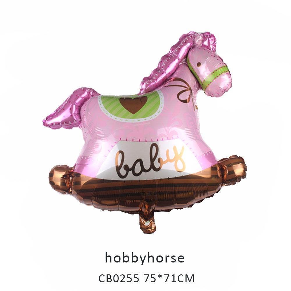 babyhorse foil balloon MOQ 50pcs