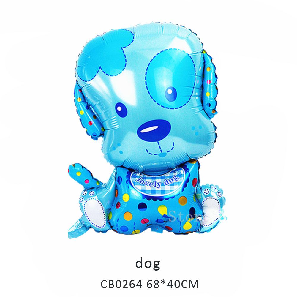 baby dog foil balloon MOQ 50pcs