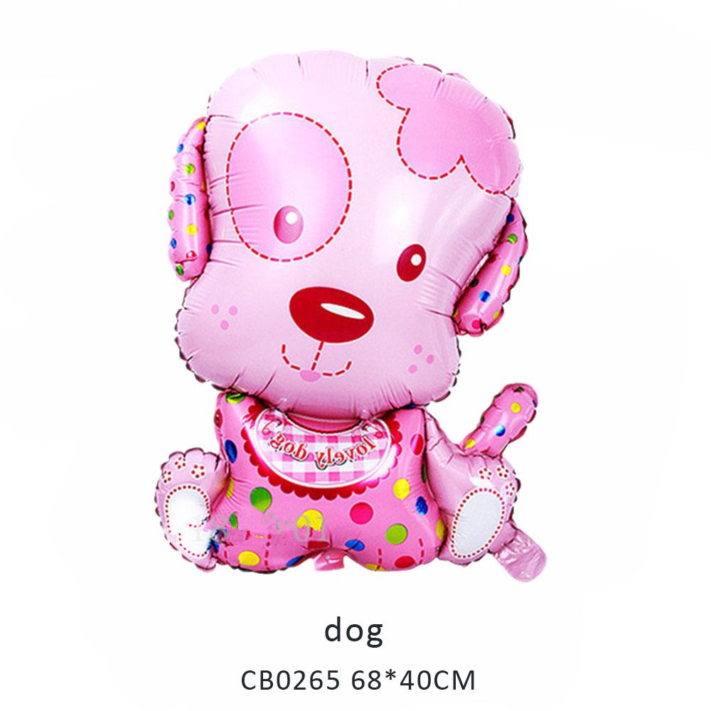 baby dog foil balloon MOQ 50pcs