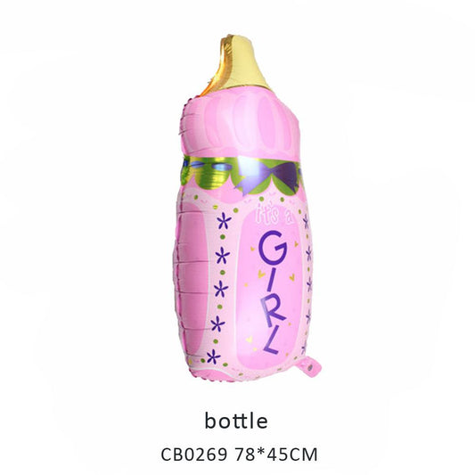 bottle foil balloon MOQ 50pcs