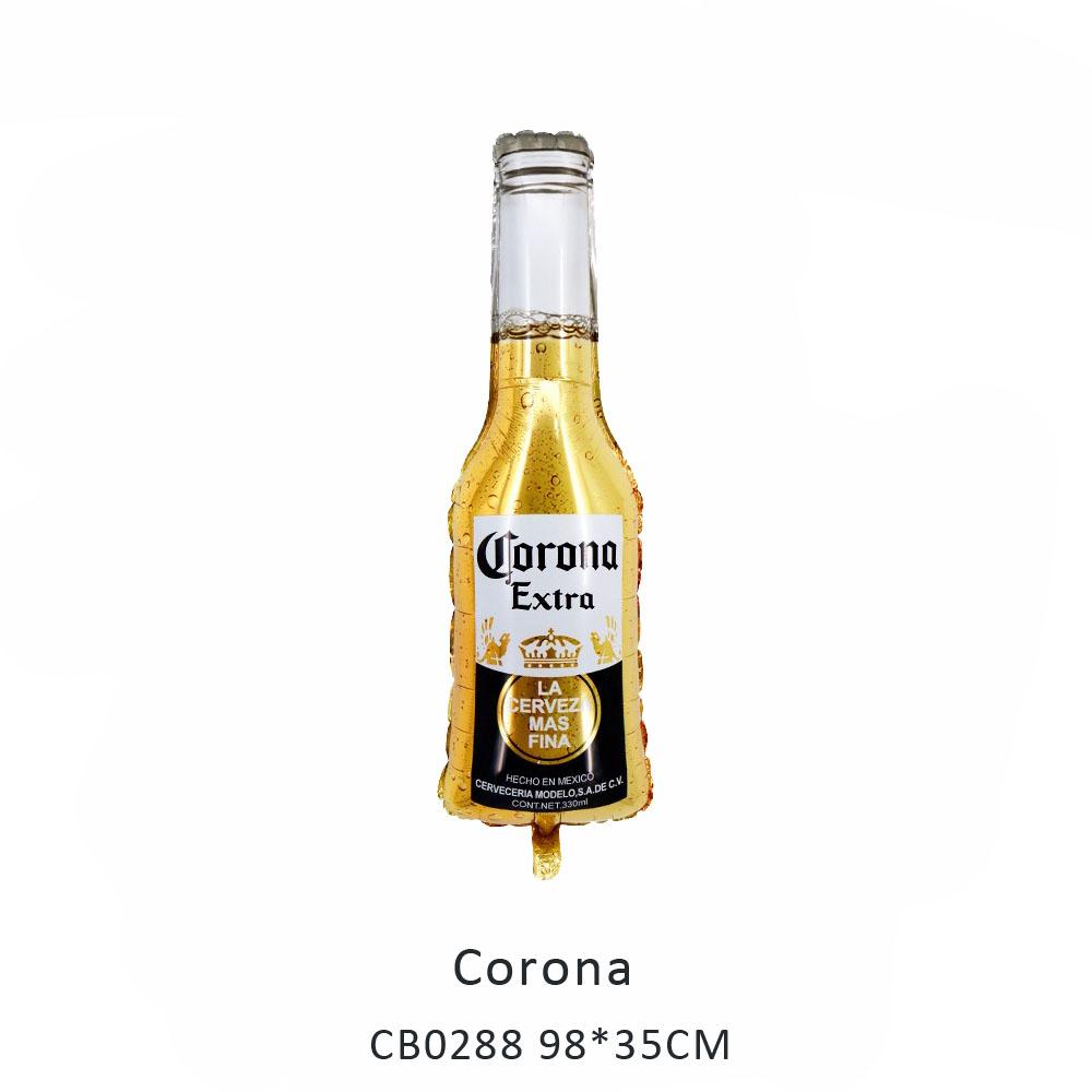 corona foil balloon MOQ 50pcs