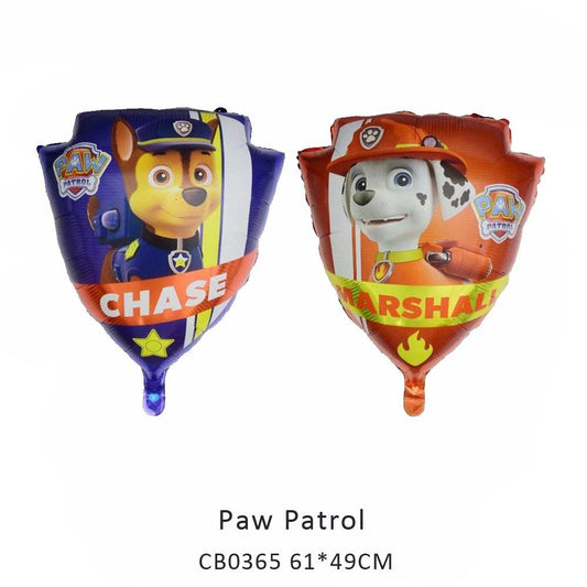 Paw Patrol foil balloon MOQ 50pcs