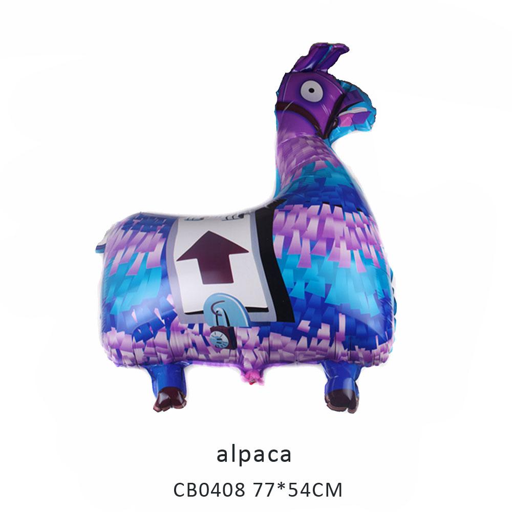 alpaca foil balloon MOQ 50pcs